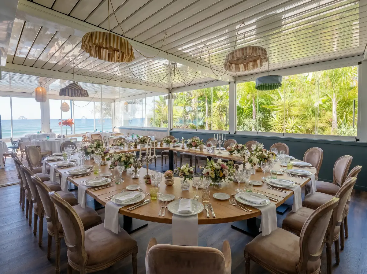 Cérémonie au restaurant